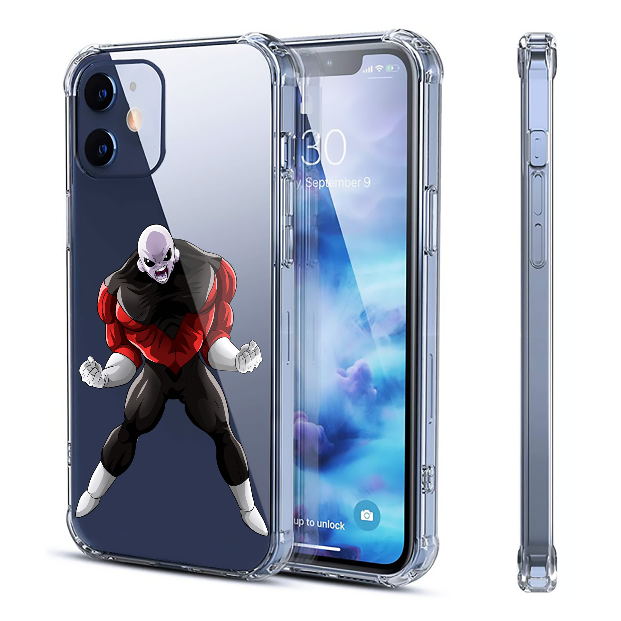 （画像用） ドラゴンボール DRAGON BALL 【iPhone 12シリーズ対応】透明スマホケース（クリアソフトケース）